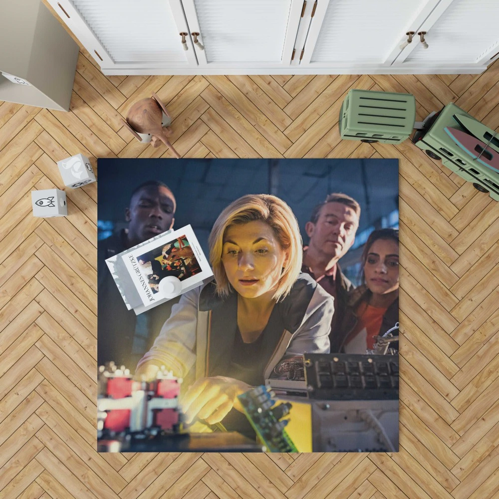 13th Doctor Journey: Jodie Whittaker in Doctor Who Floor Rugs