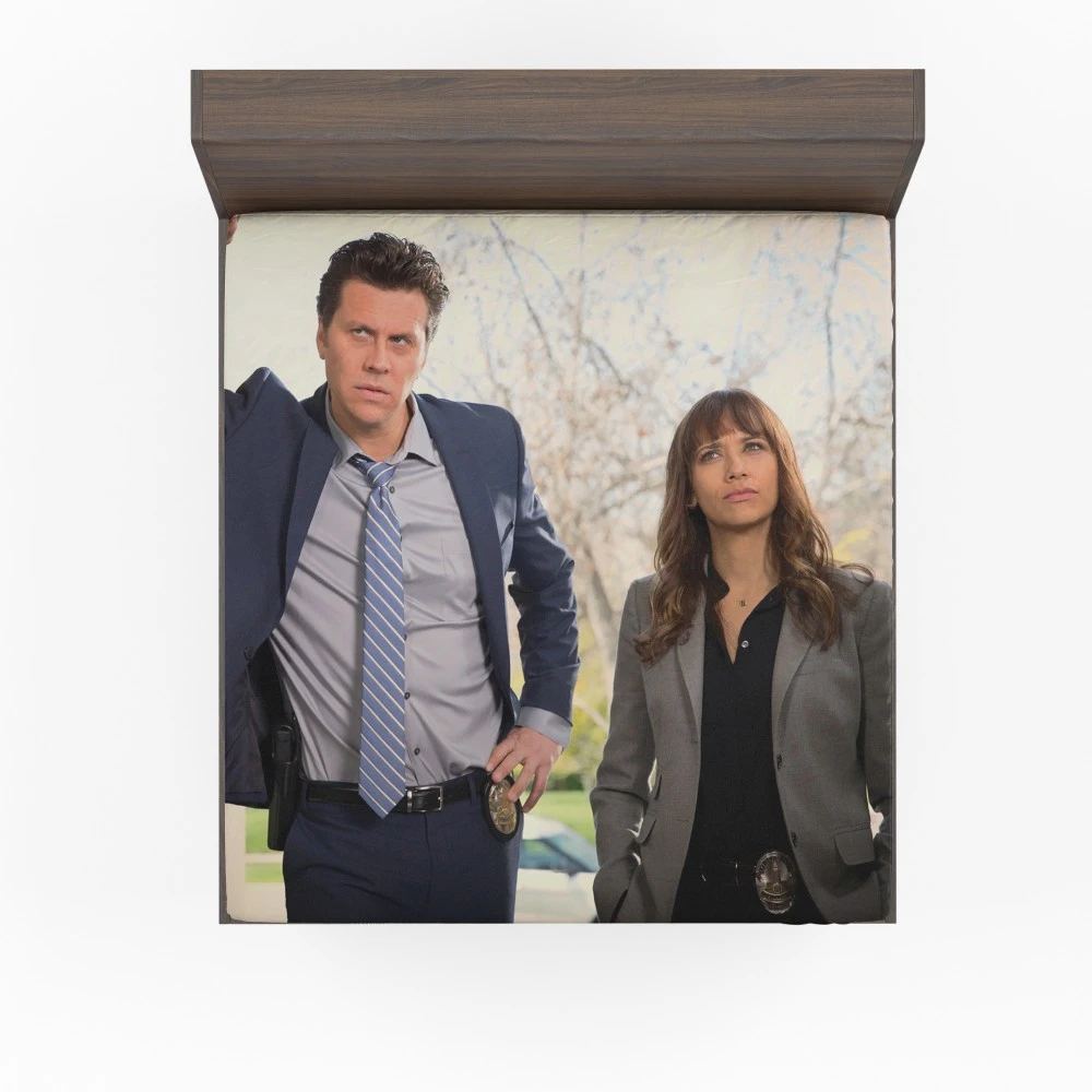 Angie Tribeca Quirky Detective Pursuits Fitted Sheet