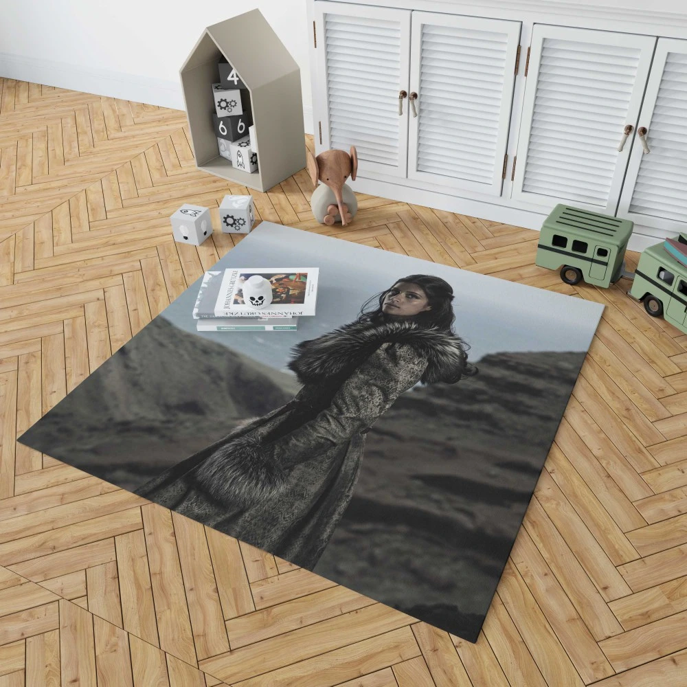 Anya Chalotra Yennefer in "The Witcher" Floor Rugs 1