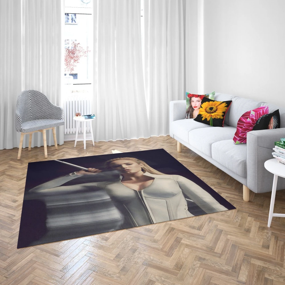 Caity Lotz: White Canary Legacy Floor Rugs 2