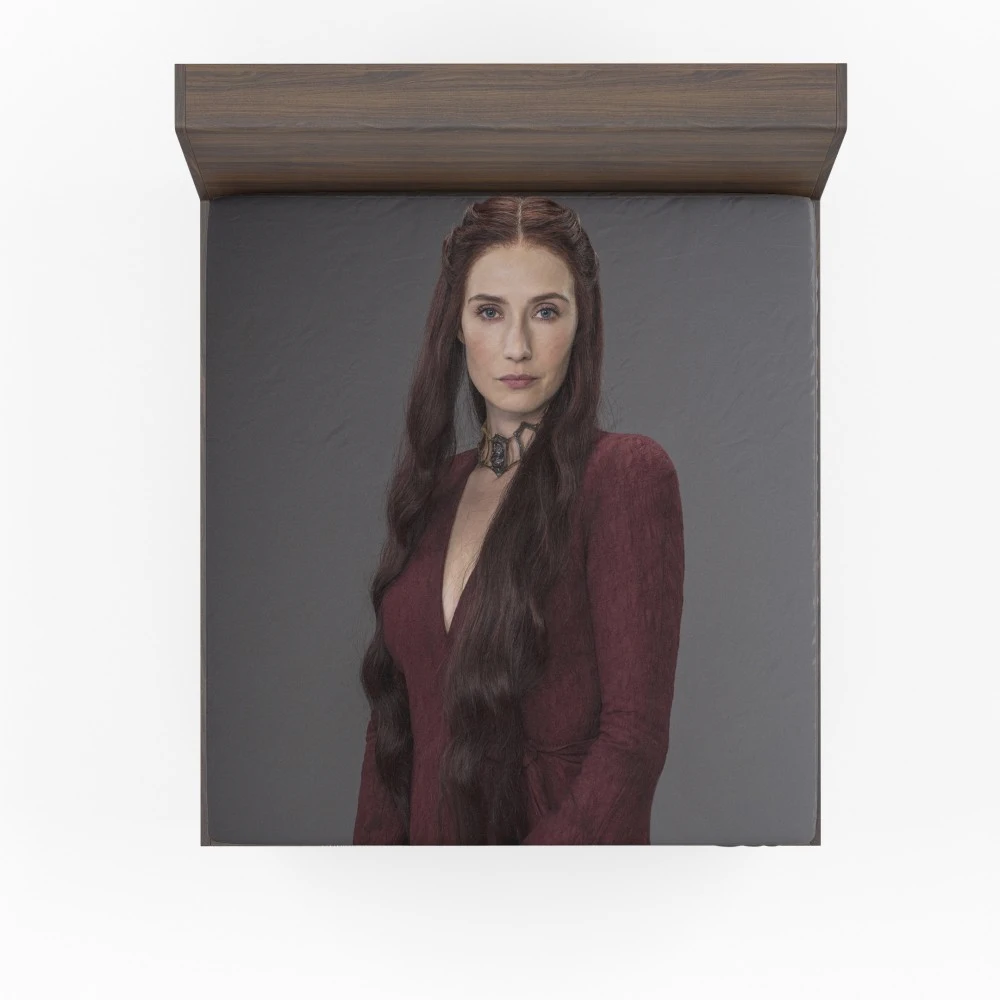 Carice van Houten: The Enigmatic Melisandre Fitted Sheet