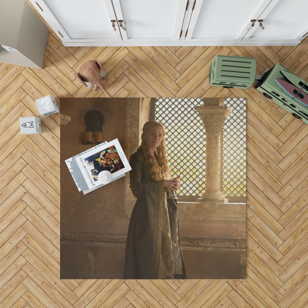 Cersei Lannister: Lena Headey in Game of Thrones Floor Rugs