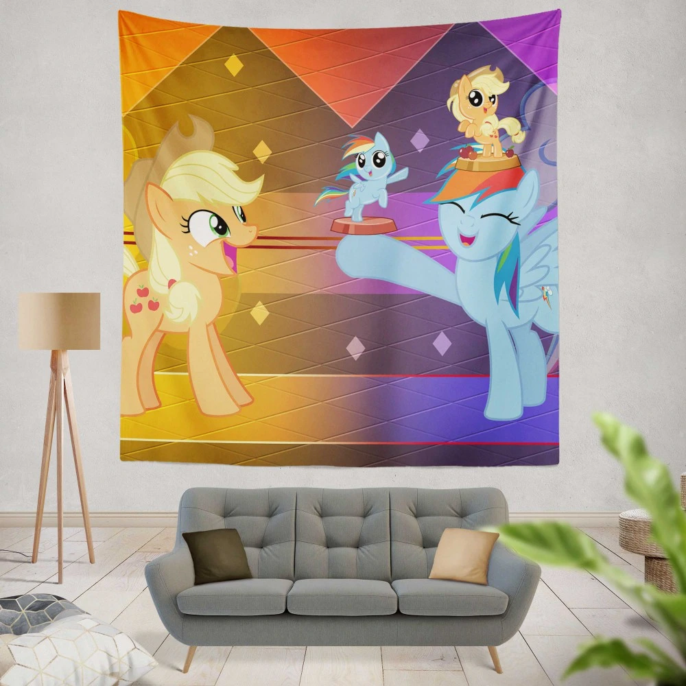 Charming World of Ponies: My Little Pony Tapestry