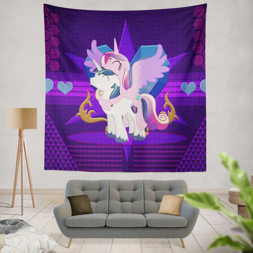 Colorful Adventures: My Little Pony Tapestry