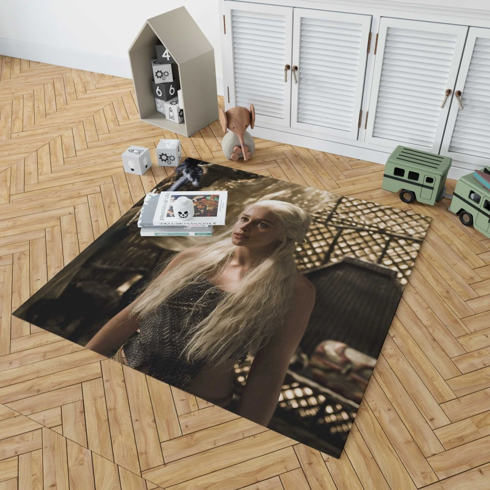 Daenerys Targaryen: A Legacy Unveiled Floor Rugs 1
