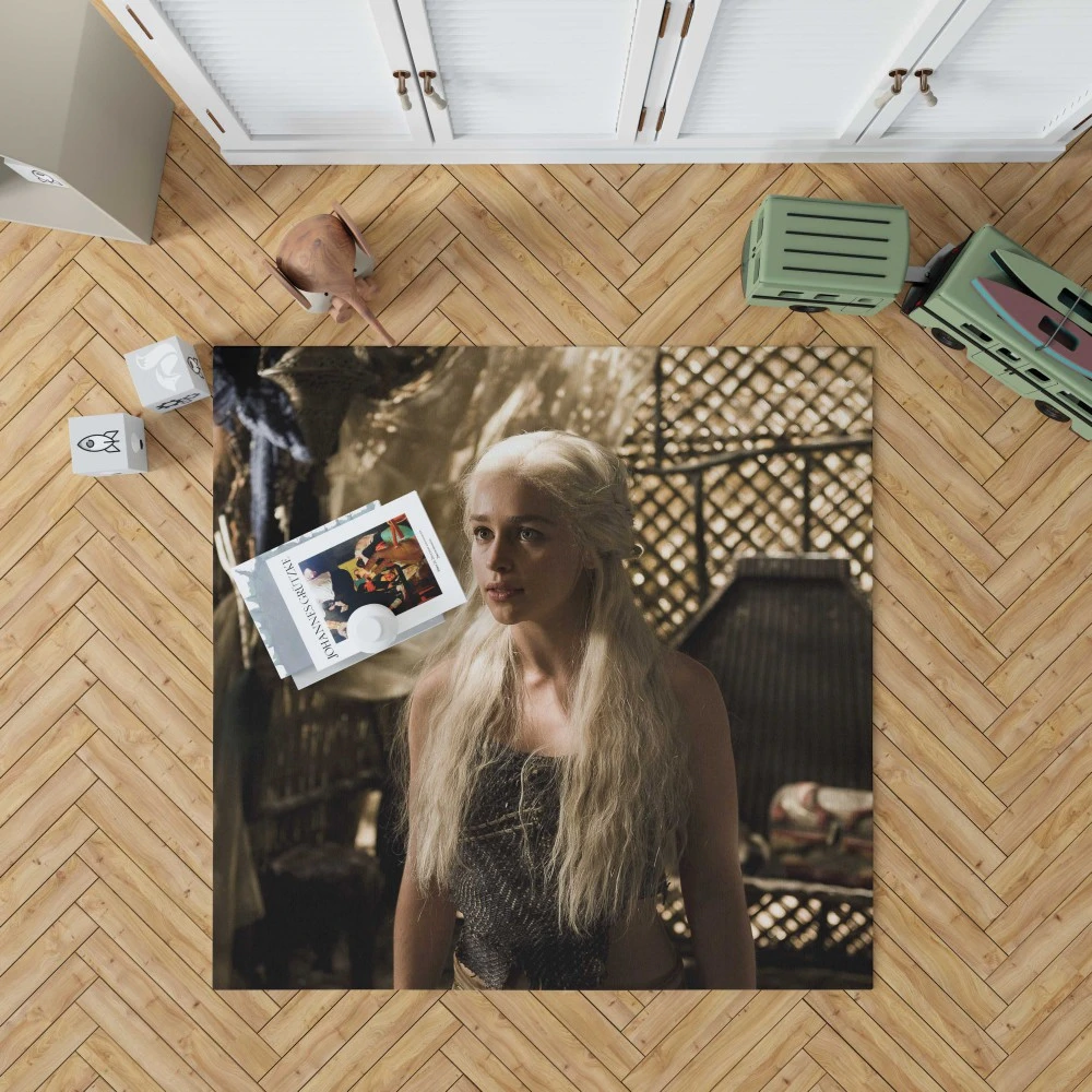 Daenerys Targaryen: A Legacy Unveiled Floor Rugs