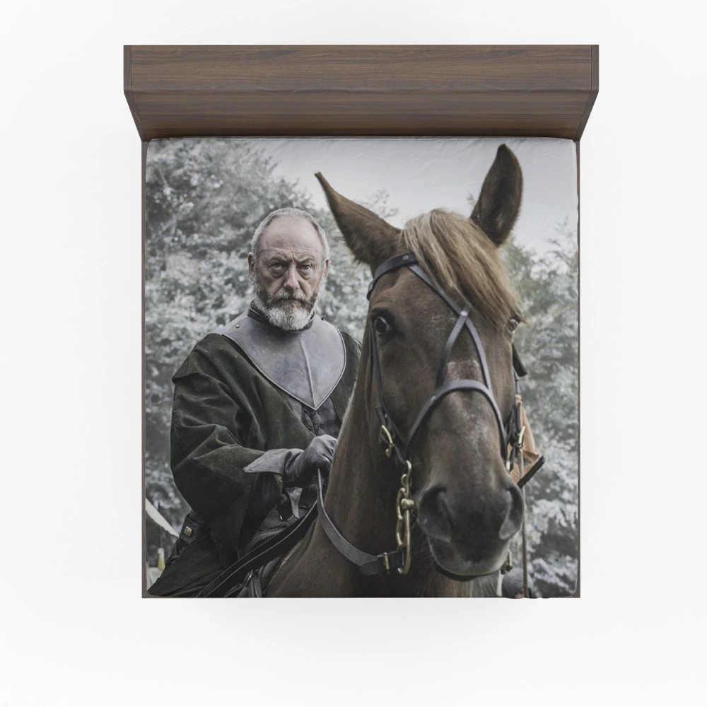 Davos Seaworth: Loyalty in Game of Thrones Fitted Sheet