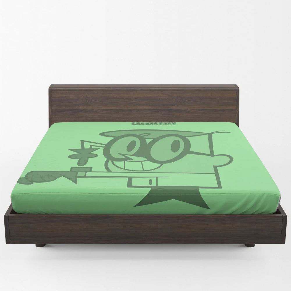 Dexter Laboratory TV Show Review Fitted Sheet 1