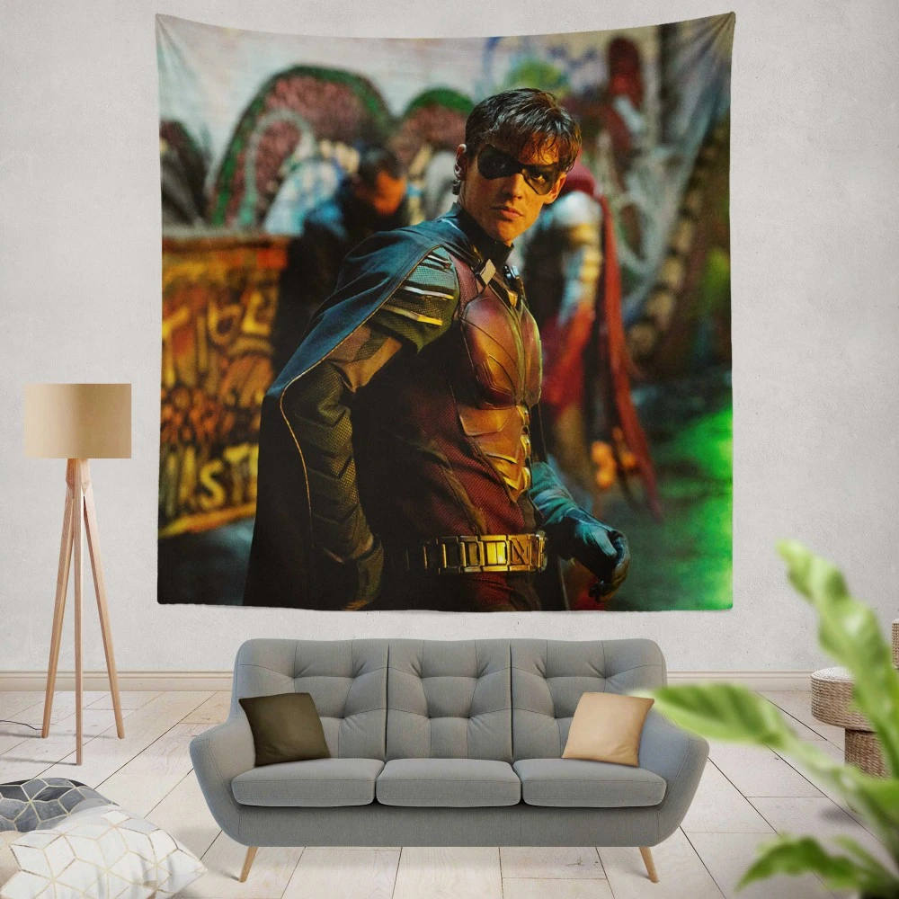 Dick Grayson as Robin: Titans TV Show Tapestry