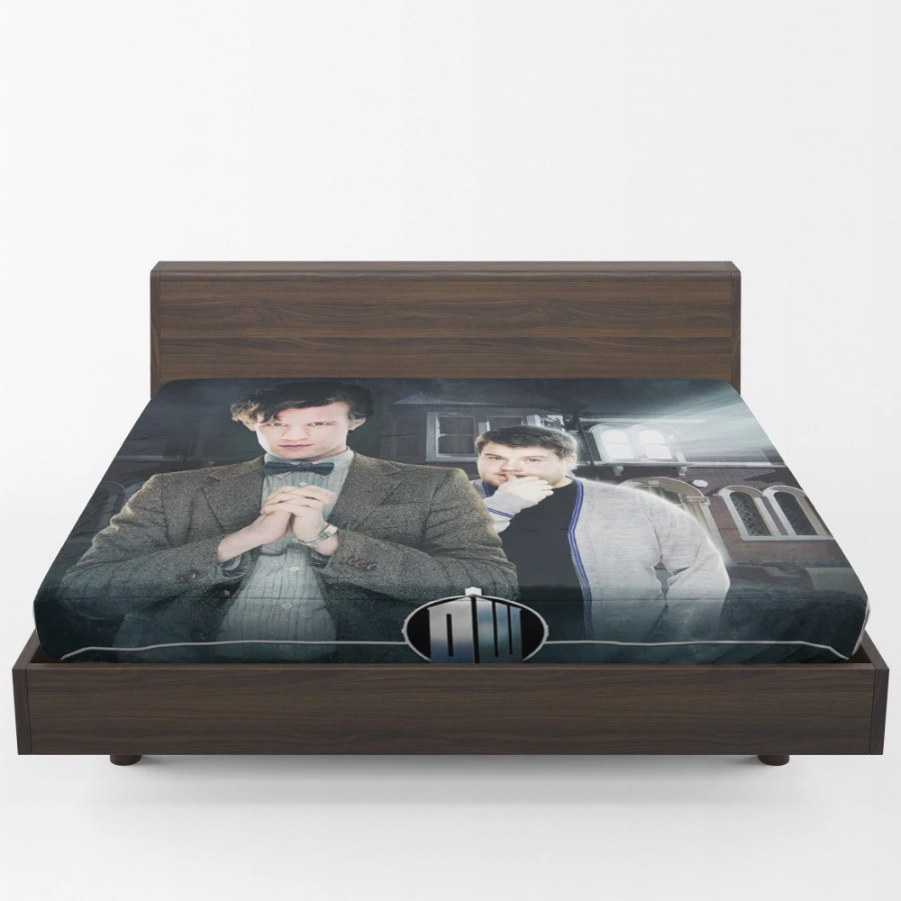 Doctor Who Enigmatic Time Travel Journeys Fitted Sheet 1