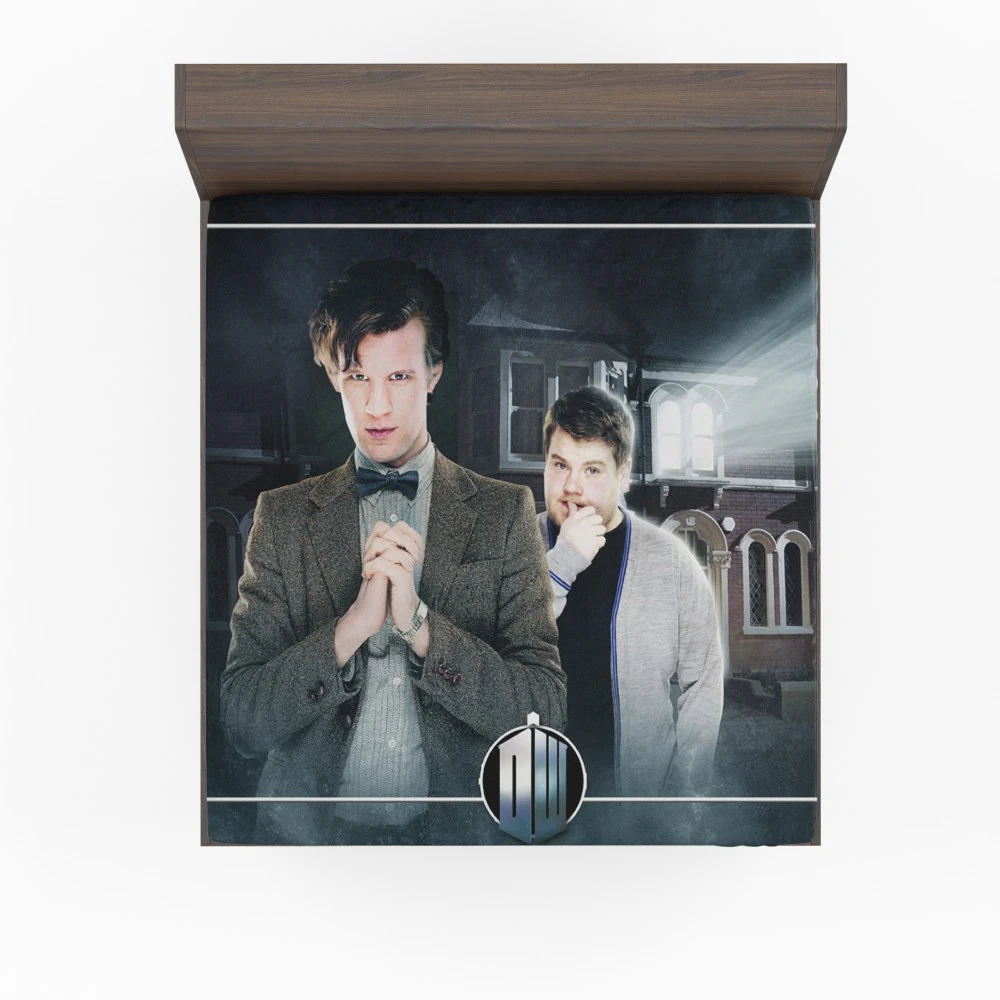 Doctor Who: Enigmatic Time-Travel Journeys Fitted Sheet