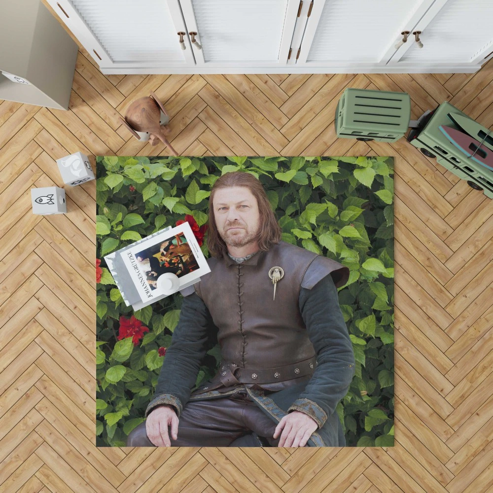 Eddard Stark: A Key Player Floor Rugs