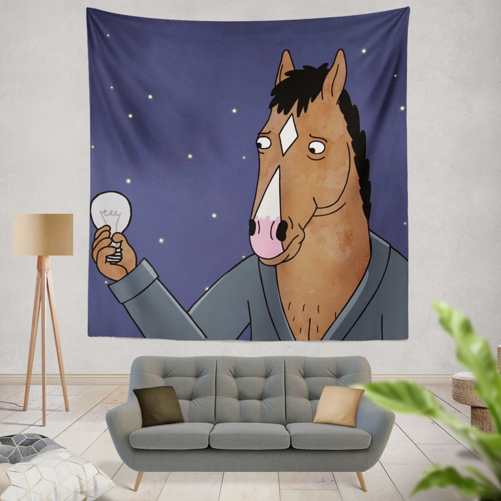 Emotional Depths: BoJack Horseman Tapestry