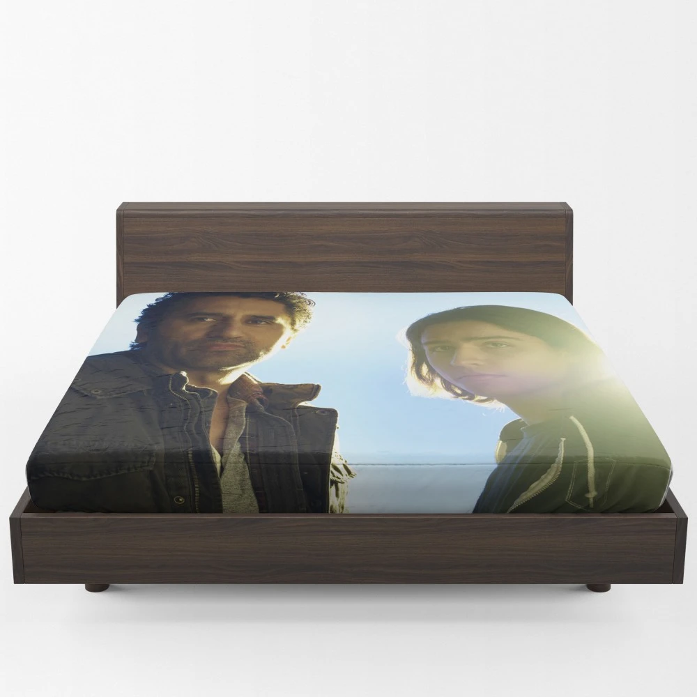 Fear the Walking Dead Travis and Chris Manawa Journey Fitted Sheet 1