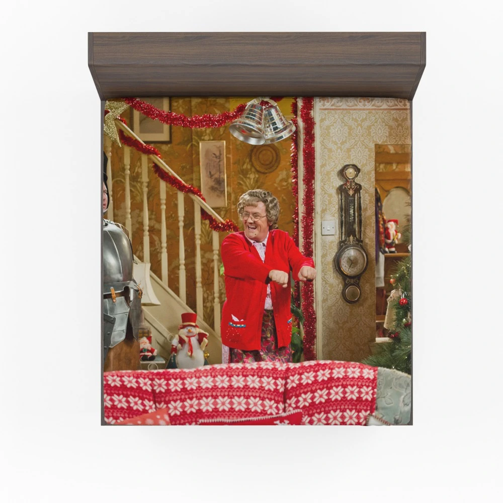 Festive Fun: Mrs Brown Boys Fitted Sheet