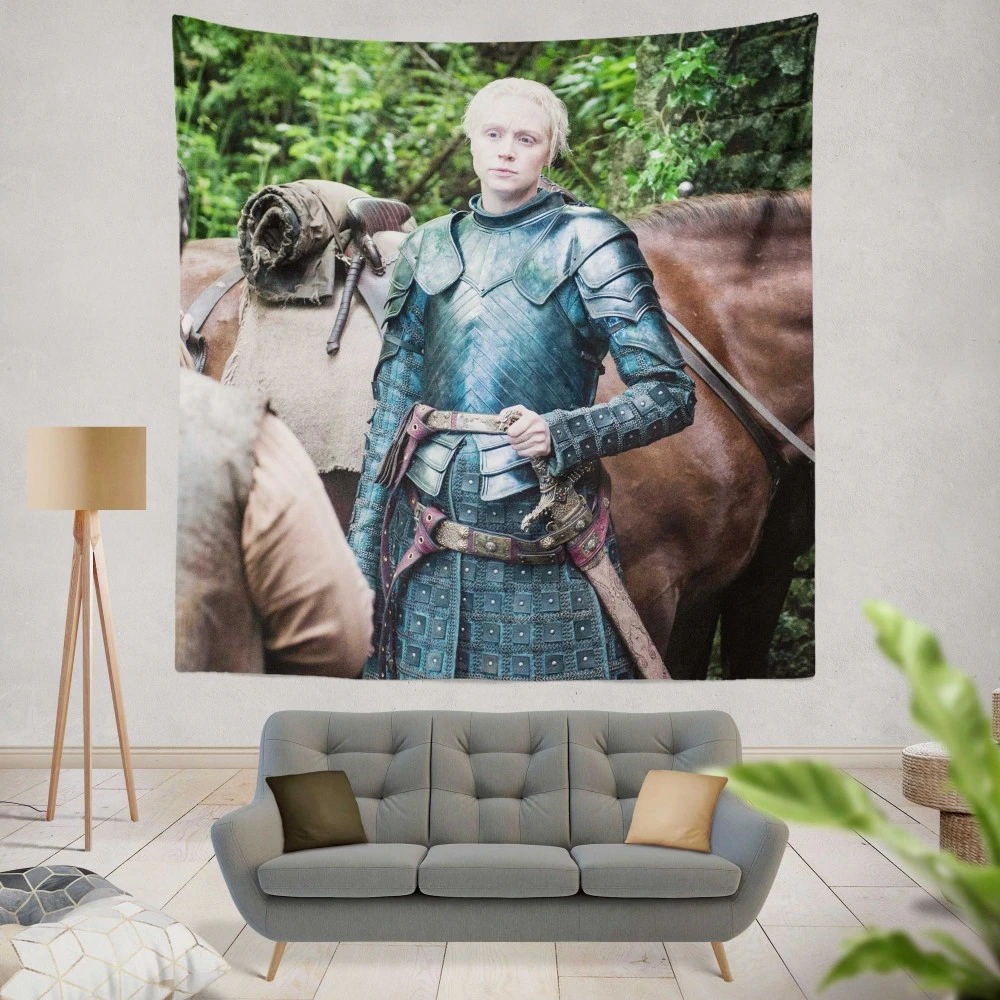 Game Of Thrones: Brienne Unyielding Spirit Tapestry