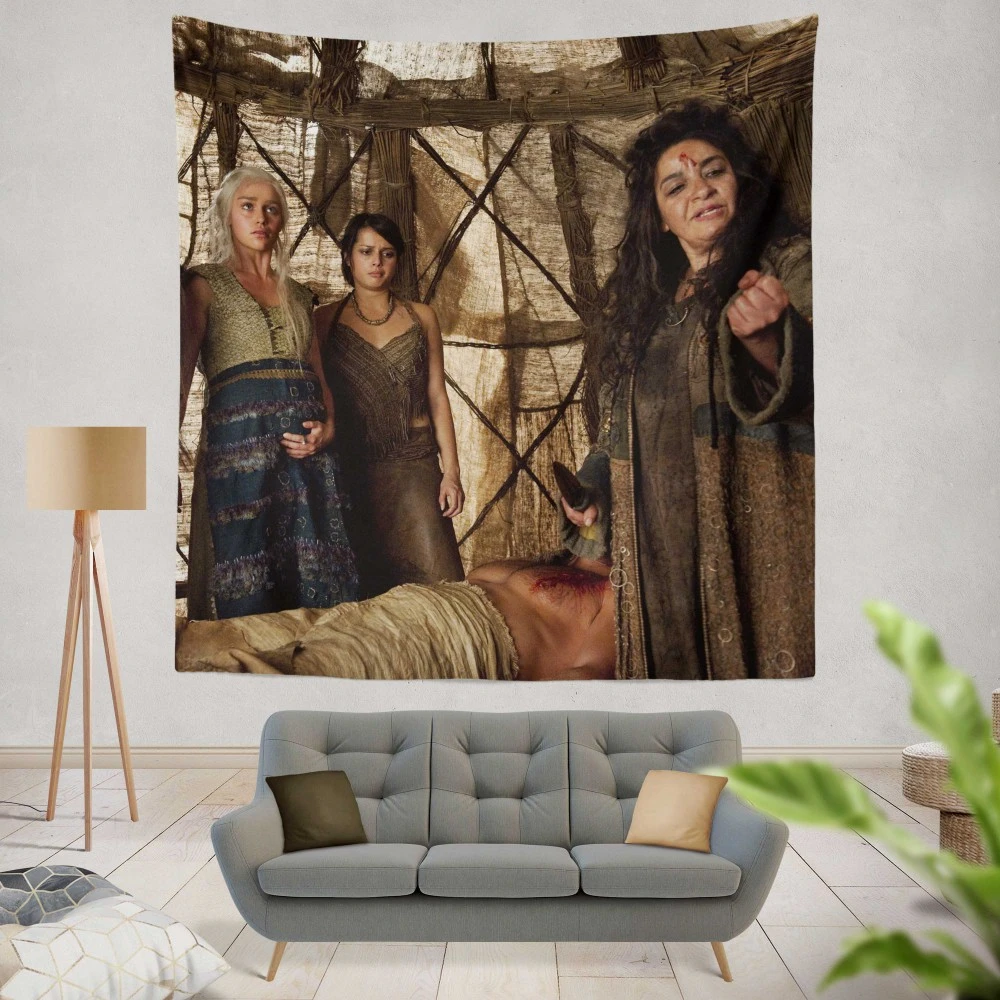 Game Of Thrones: Daenerys Epic Quest Tapestry