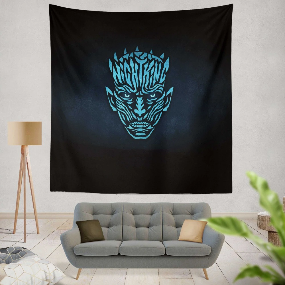 Game Of Thrones: Night King Minimalist Reign Tapestry