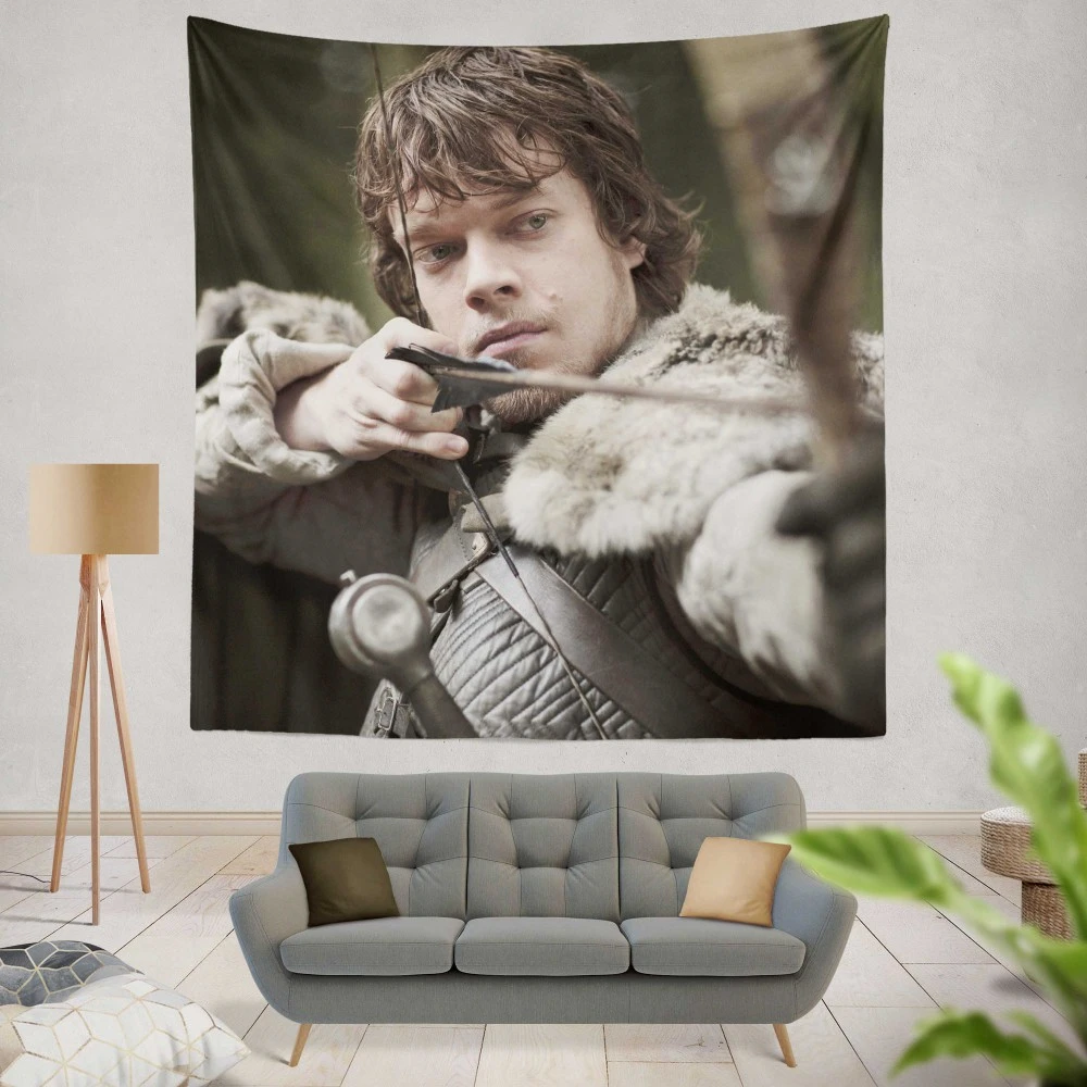 Game Of Thrones: Theon Greyjoy Odyssey Drama Tapestry