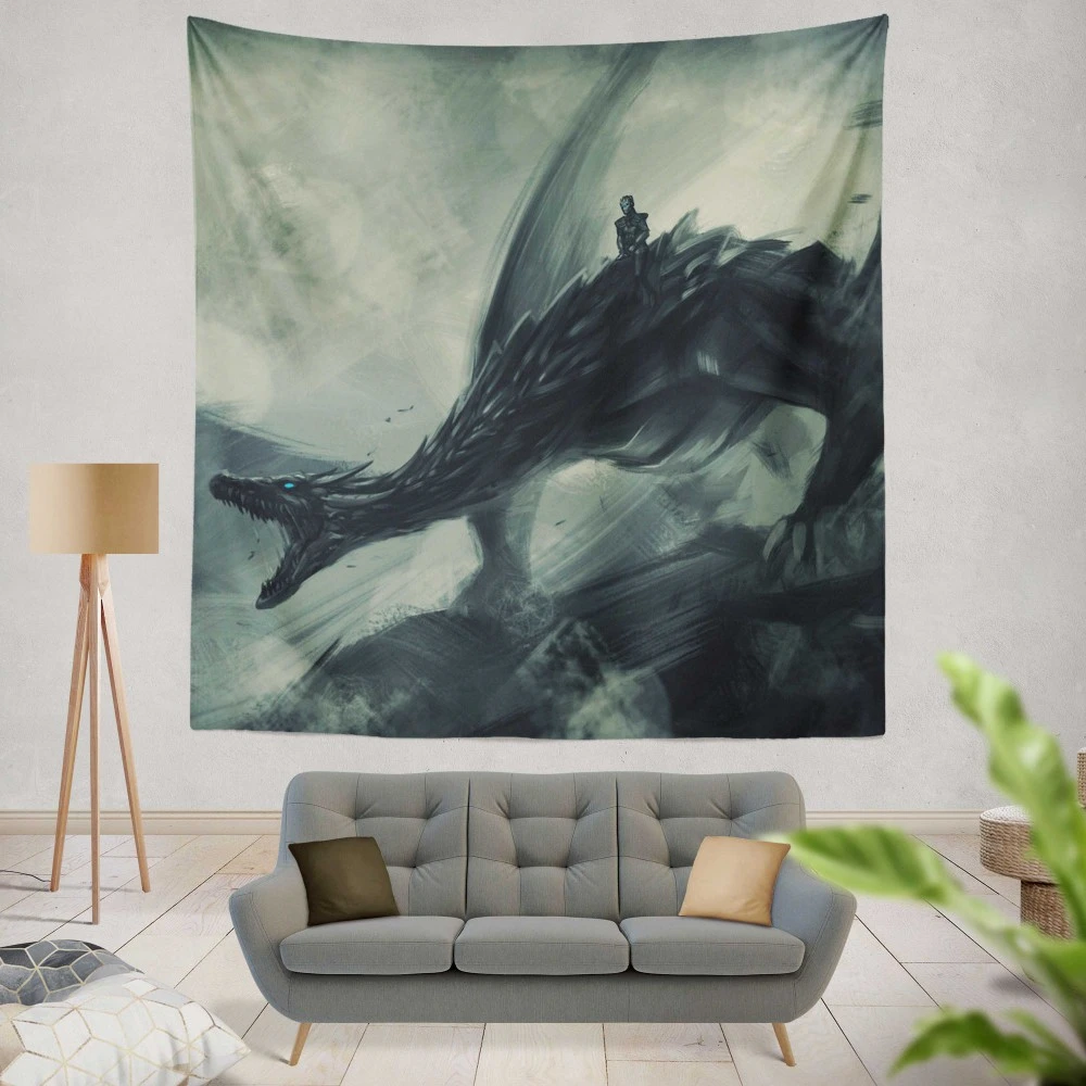 Game of Thrones: Awe-Inspiring Dragons Tapestry