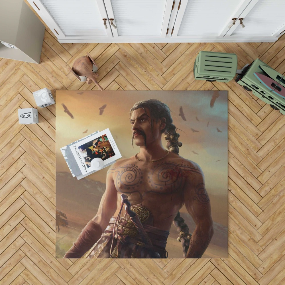 Game of Thrones: Drogo Warrior Saga Floor Rugs