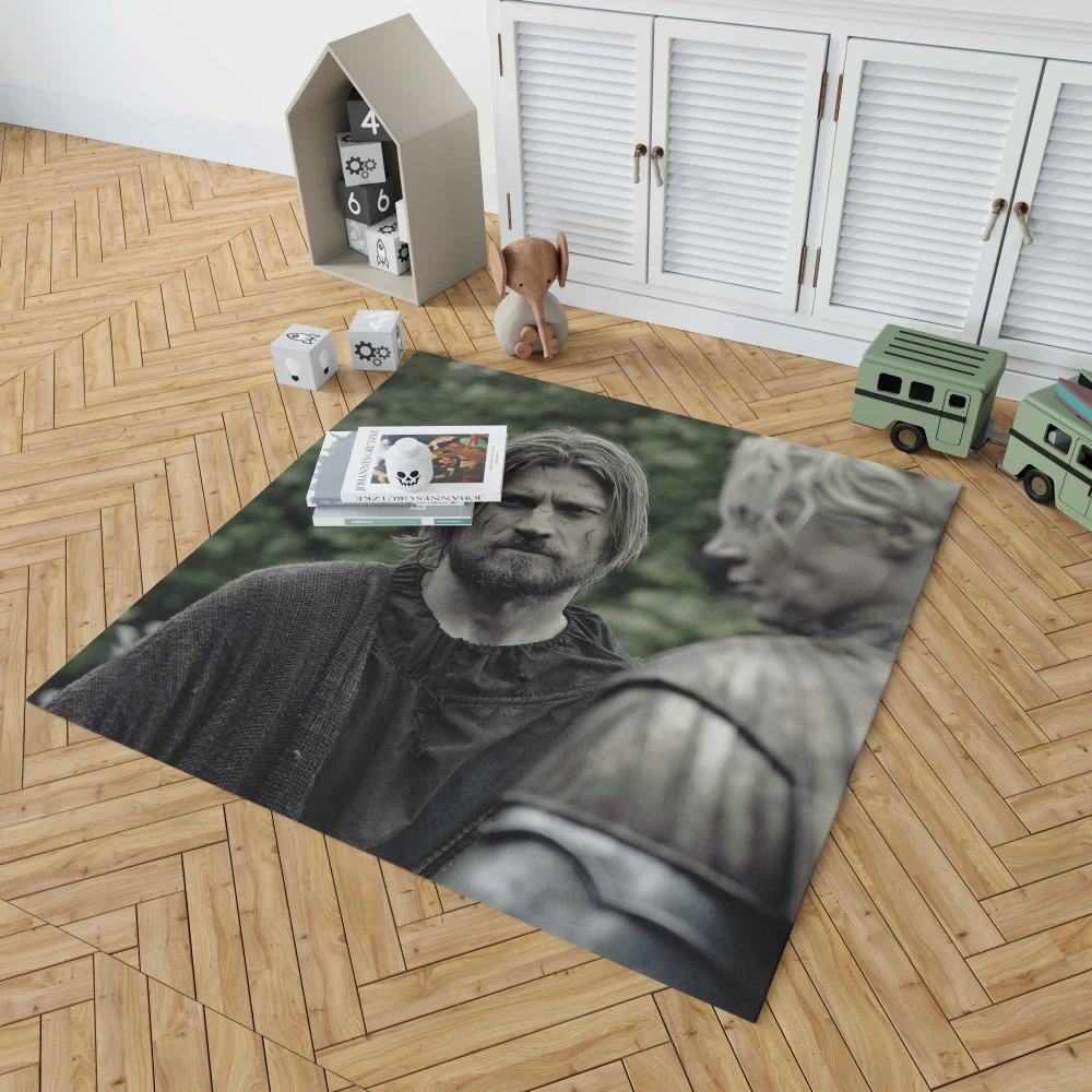 Game of Thrones: Jaime and Brienne Link Floor Rugs 1