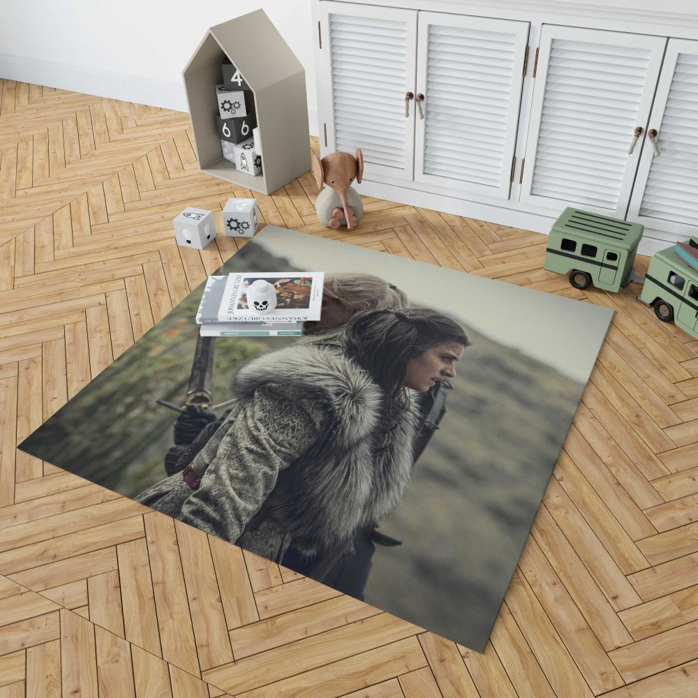 Geralt Journey: Witcher Fate Revealed Floor Rugs 1