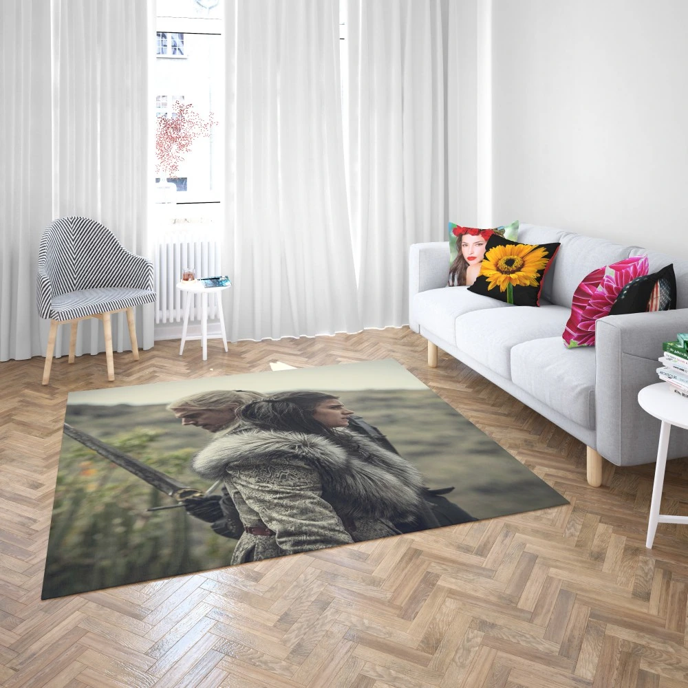 Geralt Journey: Witcher Fate Revealed Floor Rugs 2