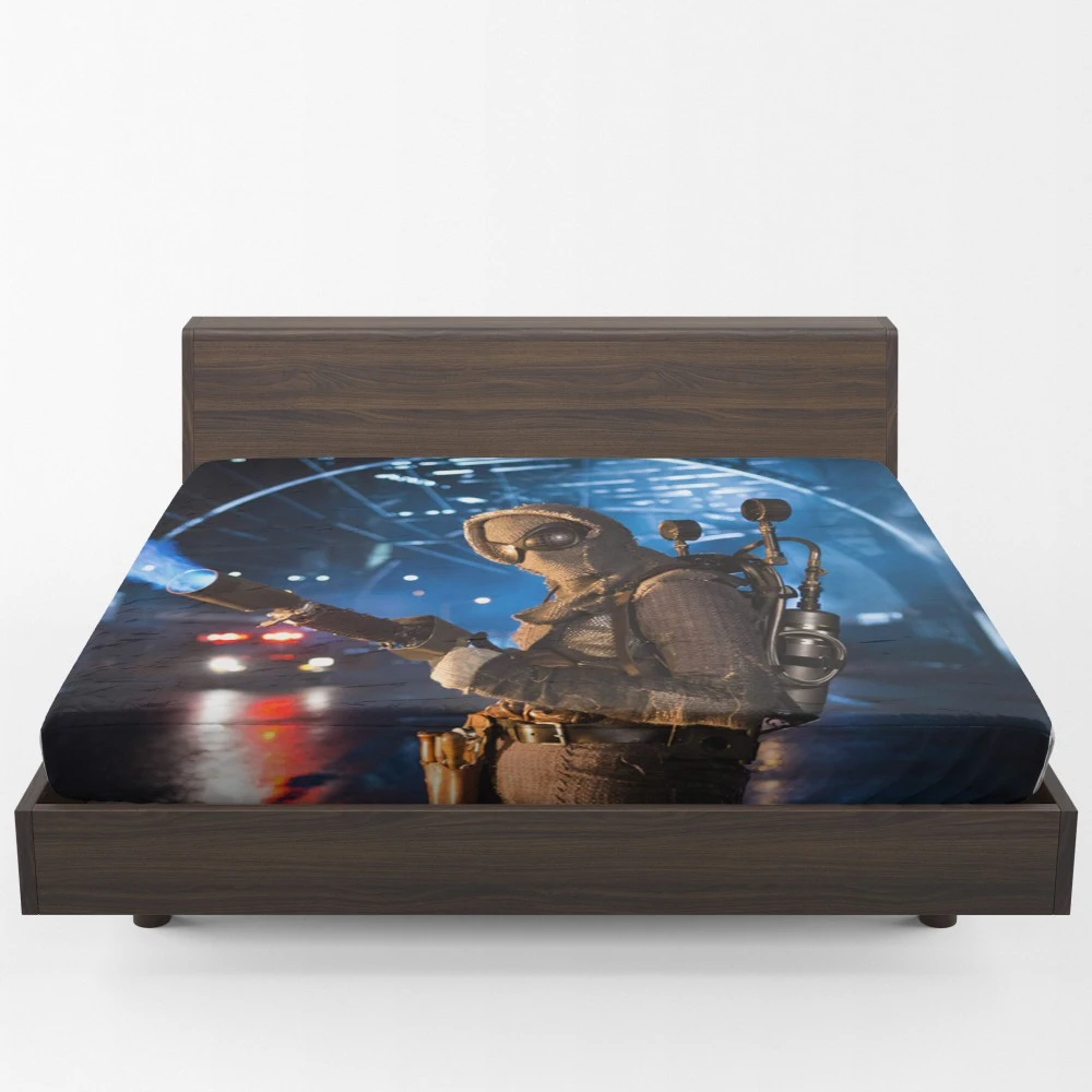Gotham Chronicles of Crime and Chaos Fitted Sheet 1