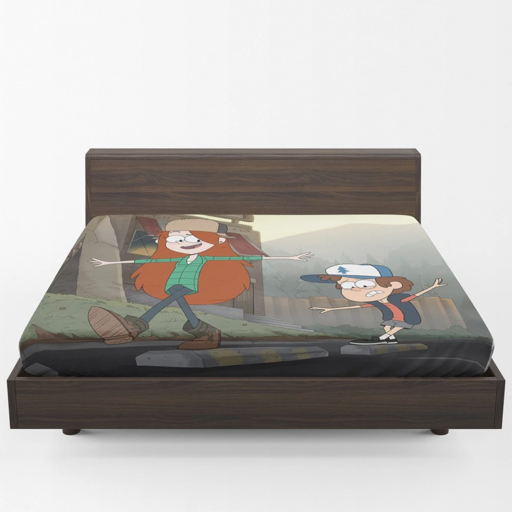 Gravity Falls Dipper Pines Adventures Fitted Sheet 1