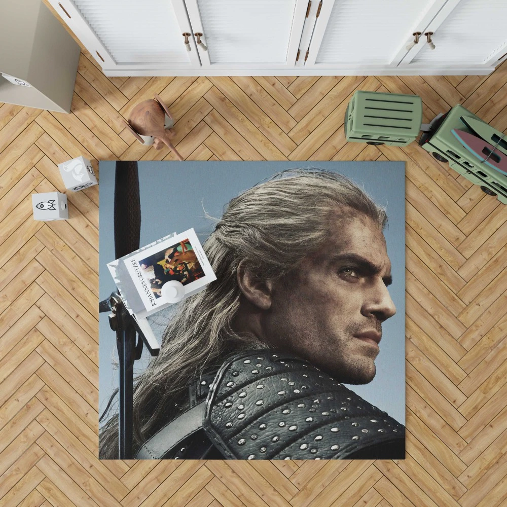 Henry Cavill Stars in The Witcher TV Show Floor Rugs