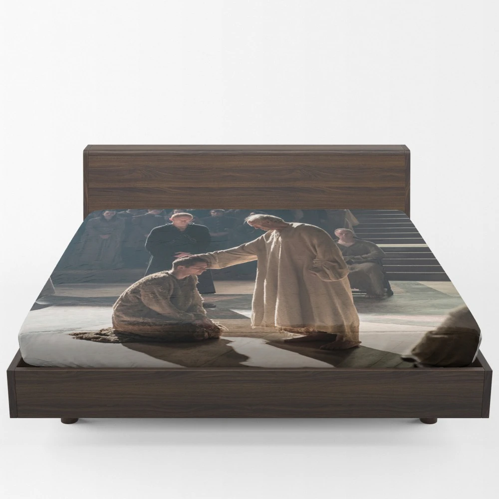 High Sparrow and Loras Tyrell in GoT Fitted Sheet 1