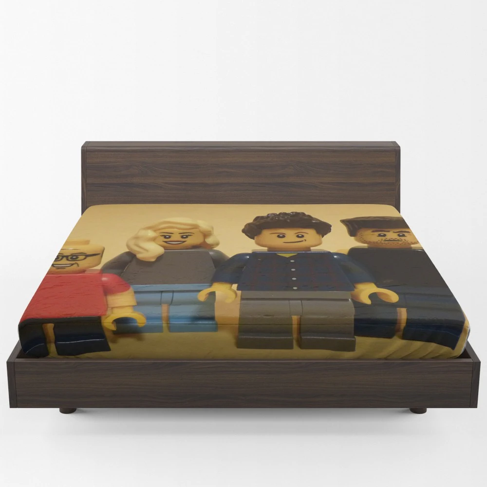 It Always Sunny Charlie Lego Adventure Fitted Sheet 1