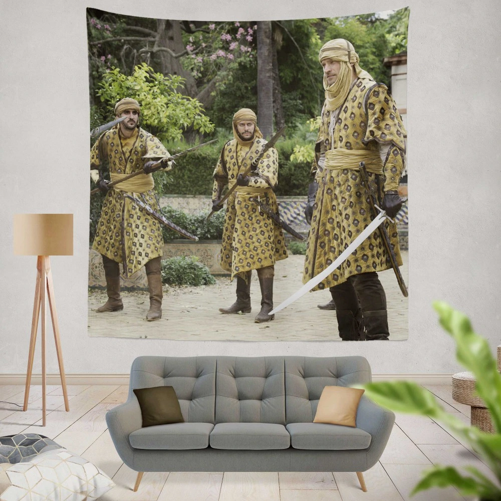 Jaime Lannister: Nikolaj Coster-Waldau in Game of Thrones Tapestry