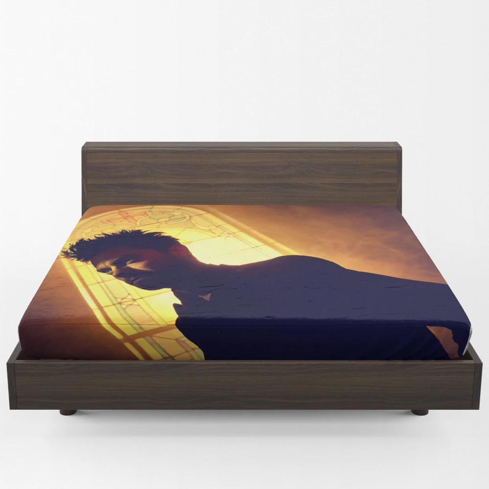 Jesse Custer Unholy Adventures in Preacher Fitted Sheet 1