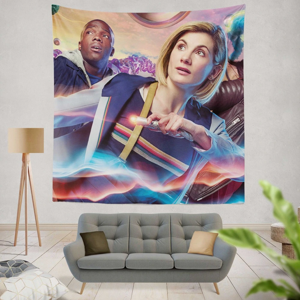 Jodie Whittaker Doctor Who: TV Series Tapestry