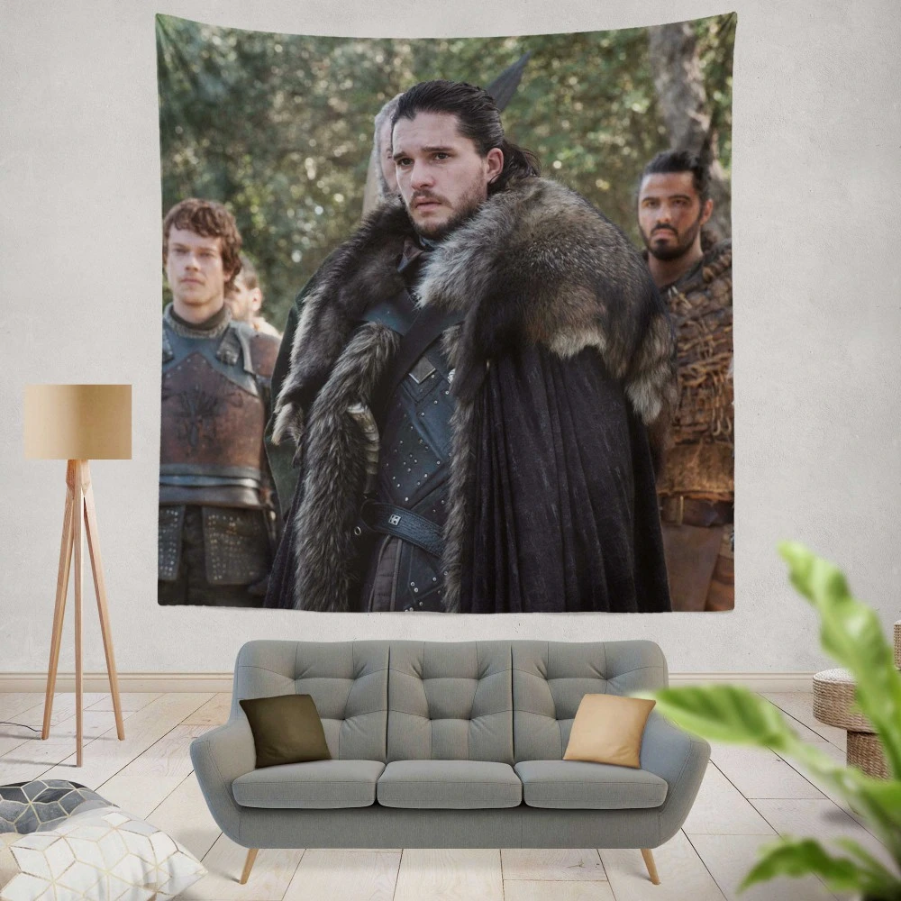 Jon and Theon: Paths of Honor Tapestry