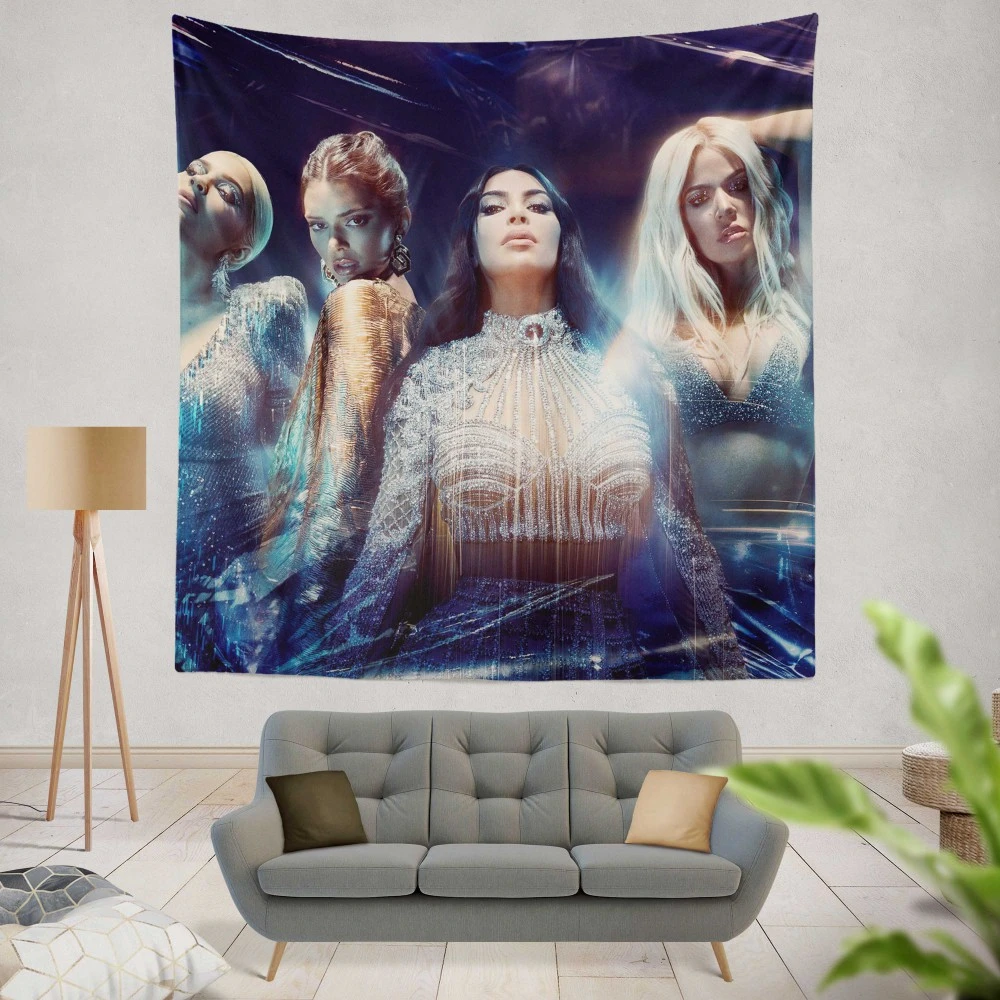 Kardashians: Keeping Up with Glamour Tapestry