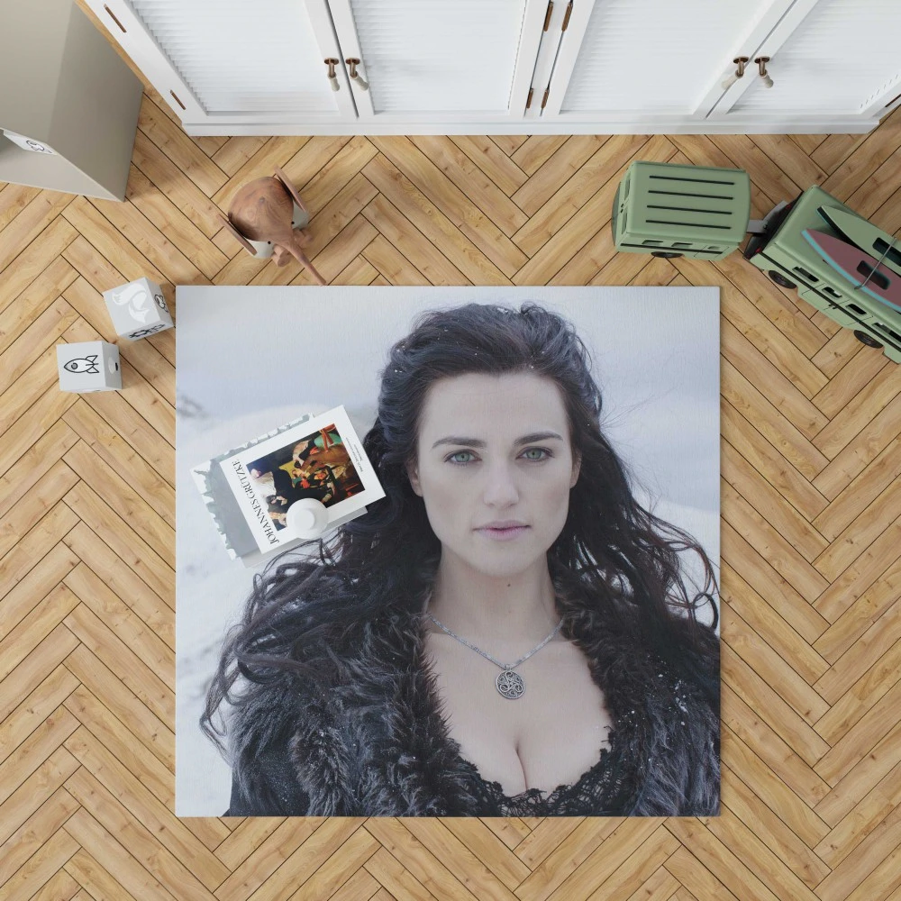 Katie McGrath as Morgana: Merlin Floor Rugs