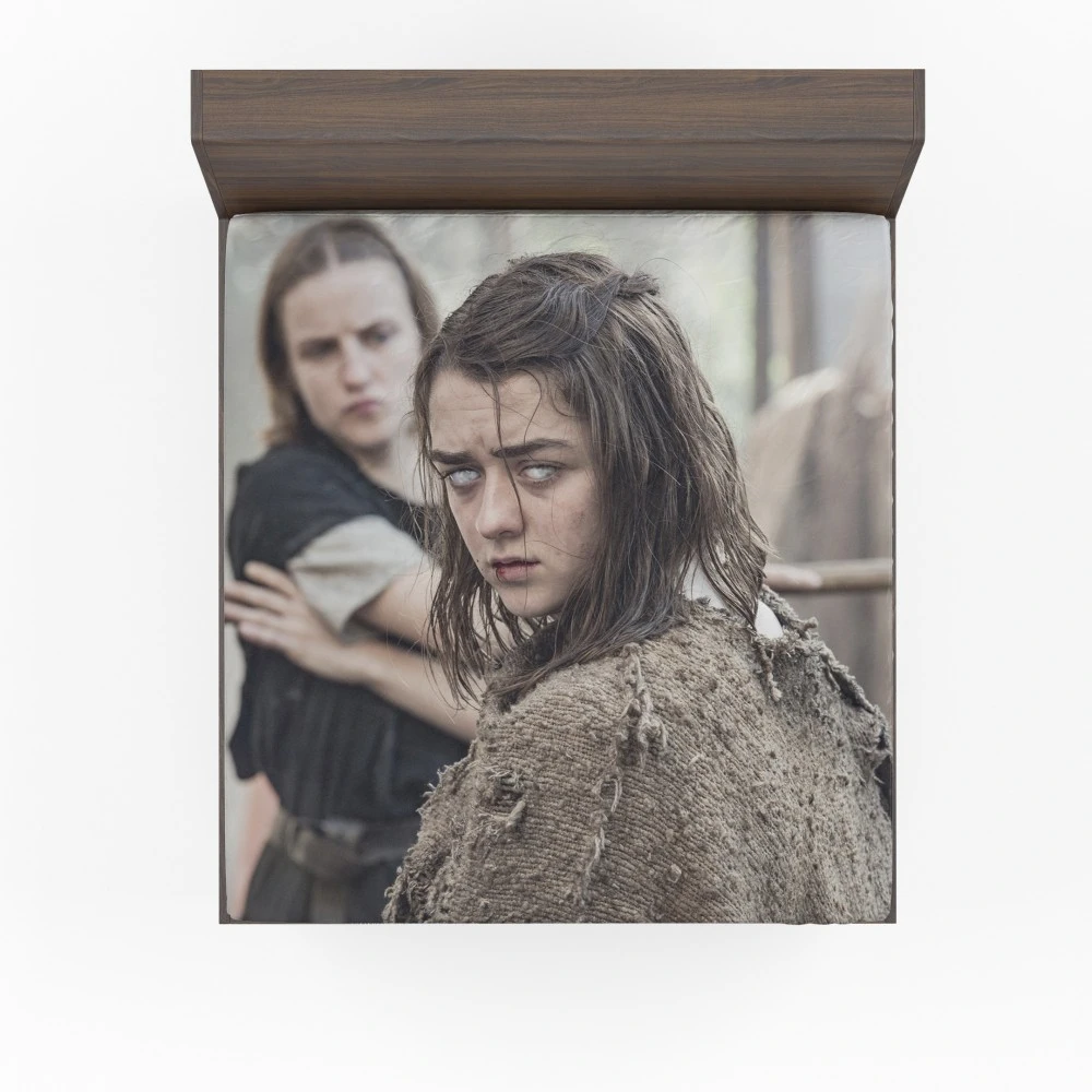 Maisie Williams as Arya Stark: Game of Thrones Fitted Sheet