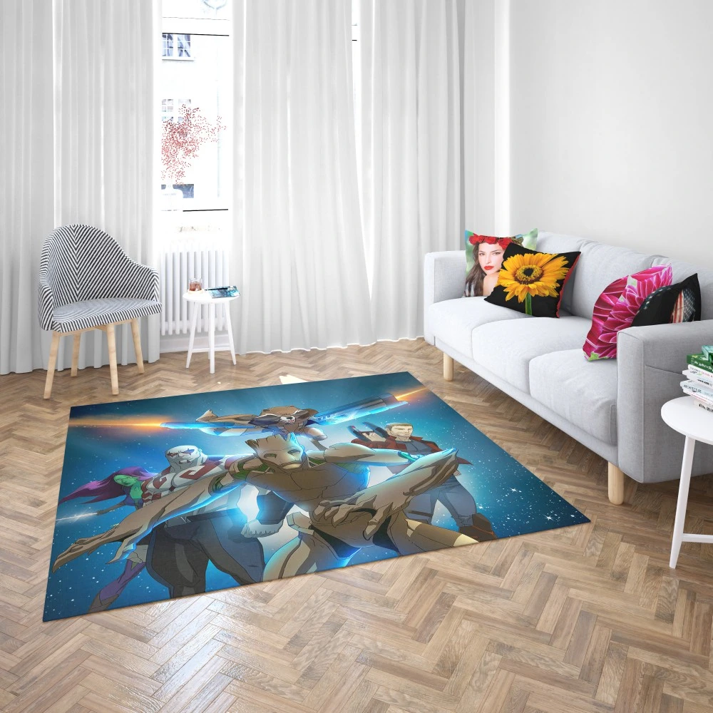 Marvel Guardians of the Galaxy: Cosmic Chronicles Floor Rugs 2