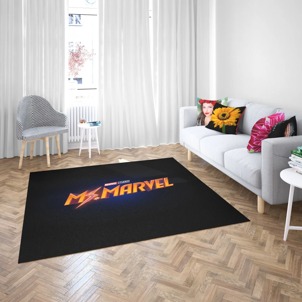 Ms. Marvel: Embracing Her Powers and Identity Floor Rugs 2