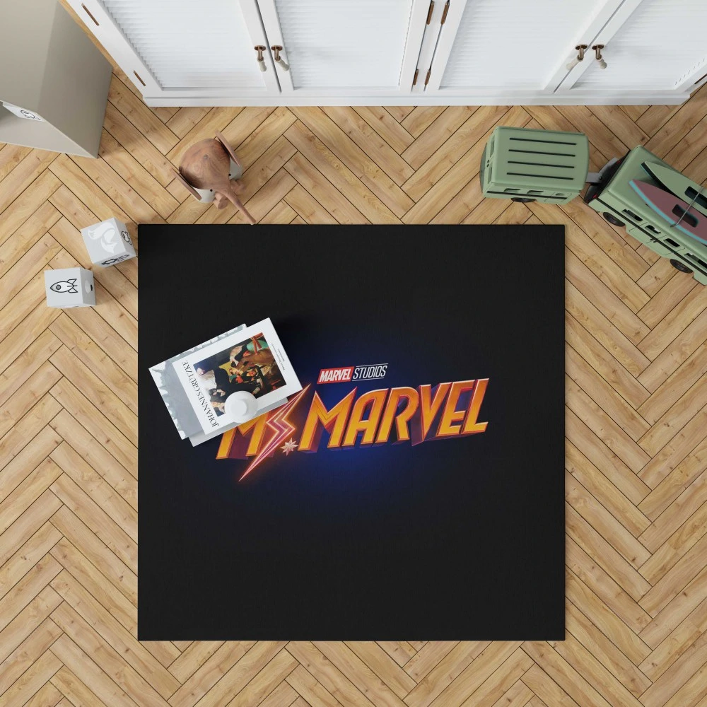 Ms. Marvel: Embracing Her Powers and Identity Floor Rugs