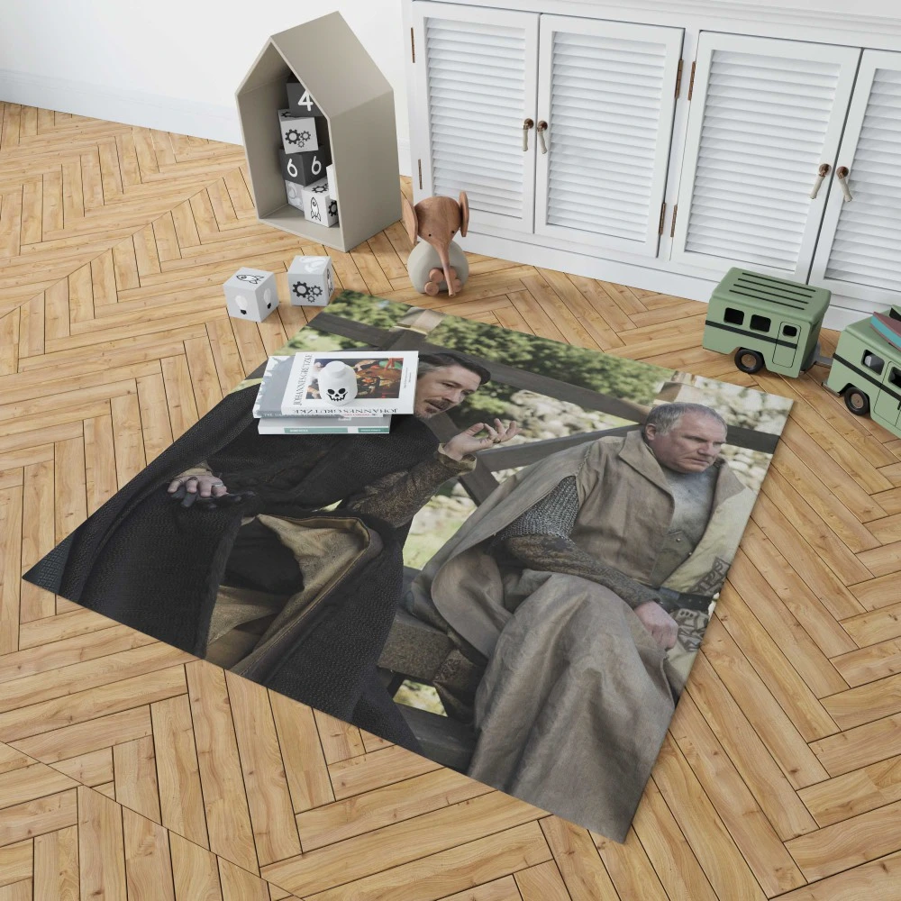 Petyr Baelish Intrigues Unveiled Floor Rugs 1