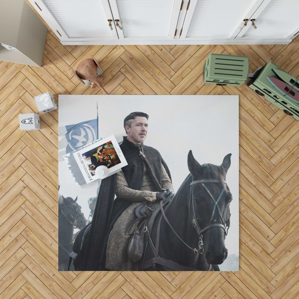 Petyr Baelish Intrigues in Game of Thrones Floor Rugs