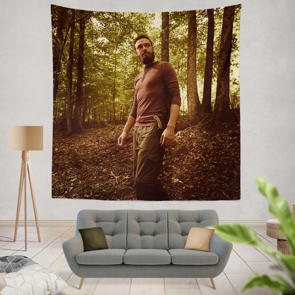 Ross Marquand Aaron: The Walking Dead Tapestry