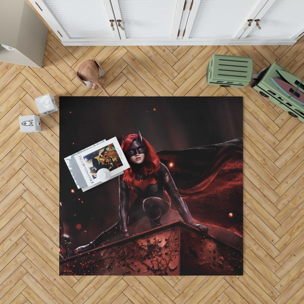 Ruby Rose: Gotham "Batwoman" Heroine Floor Rugs