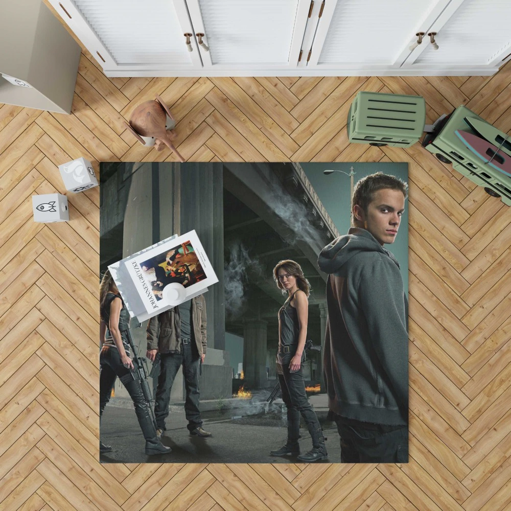 Sarah Connor Chronicles Unveiled Floor Rugs