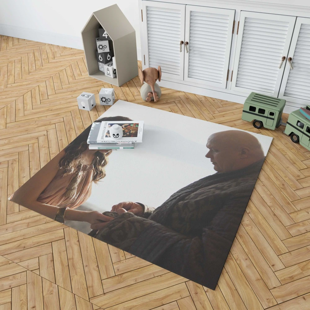 Shae and Varys: Game Of Thrones Connections Floor Rugs 1