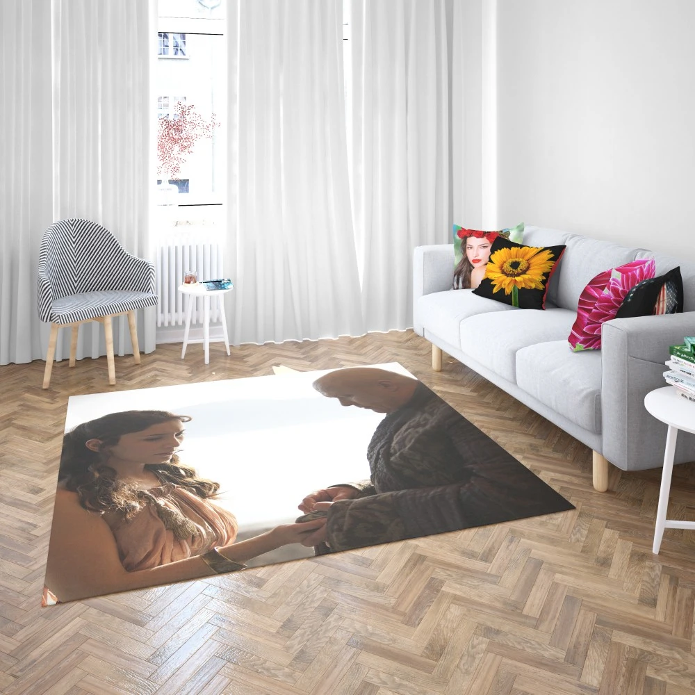Shae and Varys: Game Of Thrones Connections Floor Rugs 2